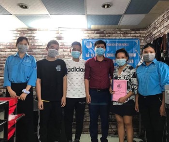Hội Liên hiệp Thanh niên Việt Nam Phường 15 tổ chức Lễ trao quyết định ra mắt và thành lập Chi hội Salon Tuấn